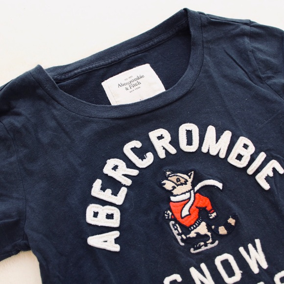 Abercrombie & Fitch Embroidered Graphic T-Shirt - Picture 2 of 2